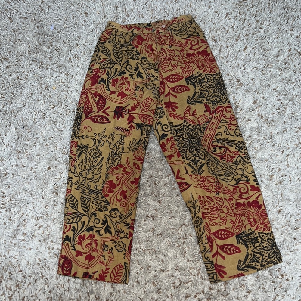 Van Heusen, wide legged pants.